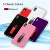 Factory Price Lovely Slim Grid Handle Strap Hard PC Phone Case for iPhone X