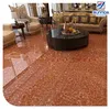 chinese fashionable design red color two layer glossy pulati flooring nano polished porcelain tiles