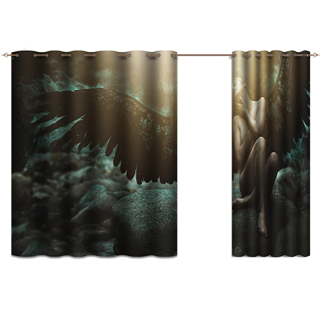 3d Digital Custom Hawaiian Tropical Forest Green Leaves Printed