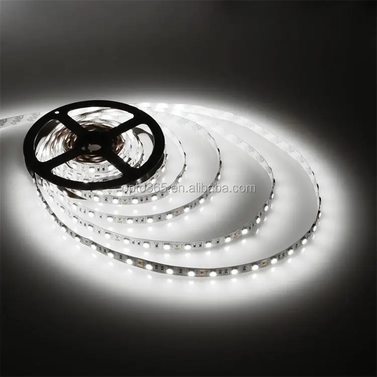 16.4FT 5M 5050 Waterproof SMD 300 Leds Decorative LED Strip Light 12V With 3M Adhesive Back Single Color white