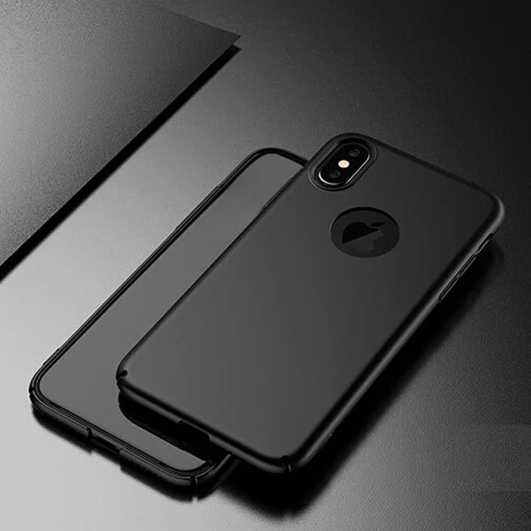Full Protector Phone Case For iPhone X Ultra Slim Hard Cover