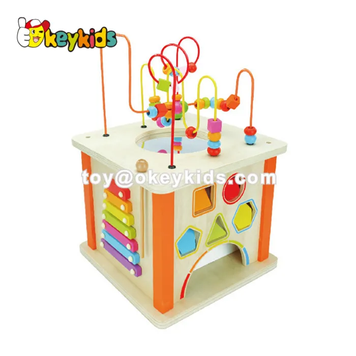 activity cube with xylophone