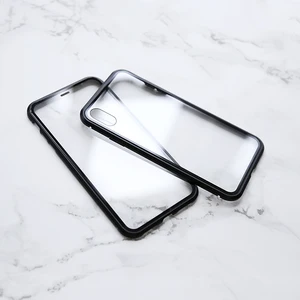 Luxury 360 Double Sided Tempered Glass Magnetic Case iPhone Max