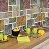 New Arrival Mosaic Resin Wall Tile decorative vinyl self-adhesive wall kitchen tile for wall decoration 2.0 new