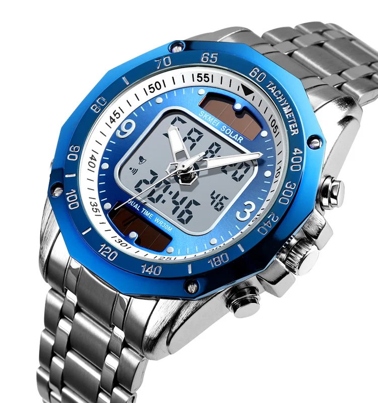 

Quality mens SKMEI 1493 analog digital mans cool special watch