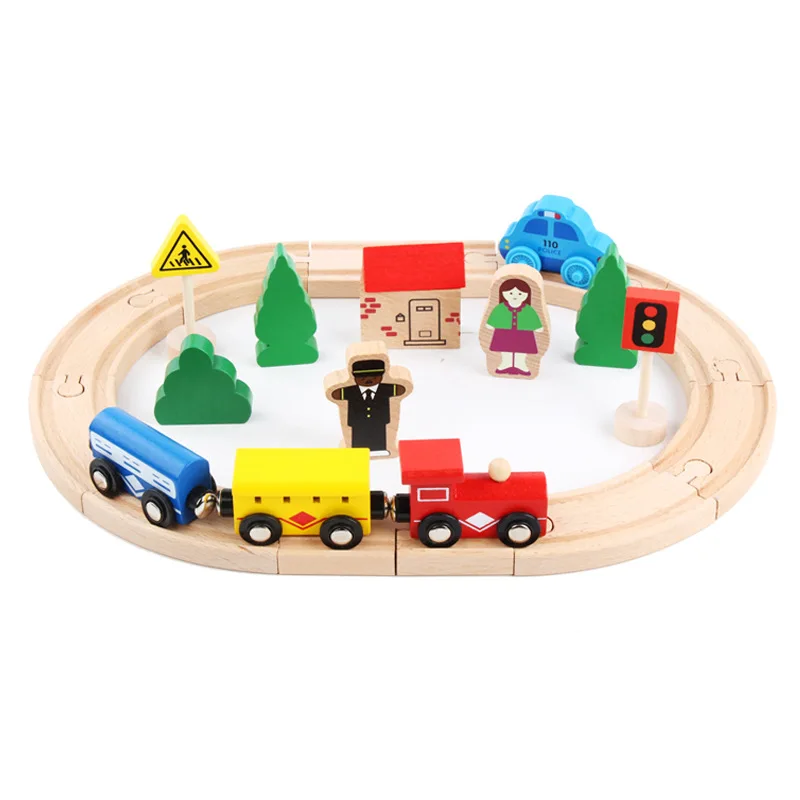 wooden thomas railway sets