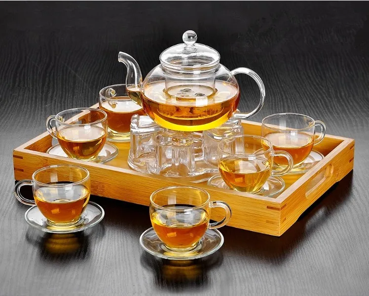 Chinese Funky Clear Glass Teapot Set With Infuser For Sale Buy Glass