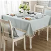 High Quality Wedding Decor Plain Coloured Stripes Tablecloth With Tassels