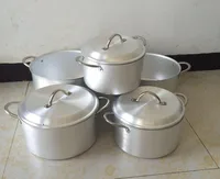 

Aluminum pot 5 set cookware set for Egypt