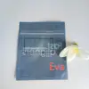 Custom Design Gravure Printing matt transparent 3 Side Sealed With Hang Hole Plastic Zip Lock Bag For Packing Breathing Mask