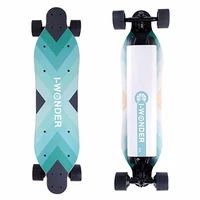 

SK-E2D I-Wonder Led light electric skateboard dual hub motors in-wheel electric longboard boosted board
