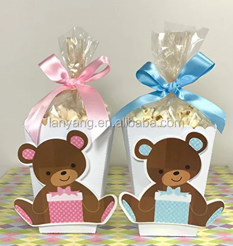 baby shower popcorn boxes