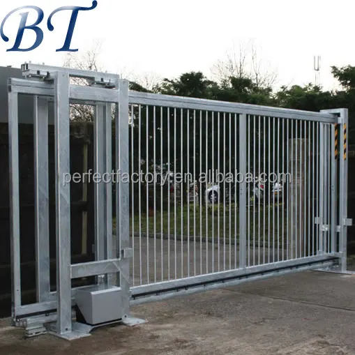 
Galvanized metal Automatic Sliding Gates For Driveways 