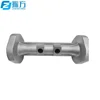 Custom precision pneumatic casting fluid valve fittings