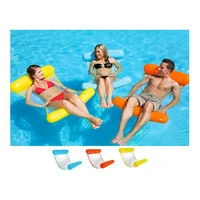 

Water Lounger Hammock Pool Float Inflatable Rafts Swimming Pool Air Lightweight Floating Chair Portable Floating Hammock