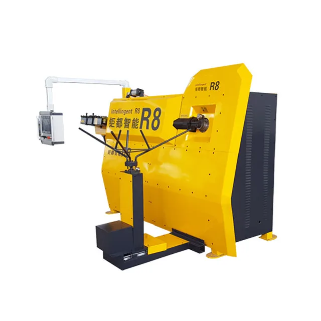 
CNC rebar stirrup bending machine CNC round steel bar cutting and bending machine 