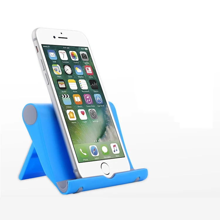 

Desktop multi-function rotating universal tablet base folding lazy phone holder, White/black/red/blue/yellow/green