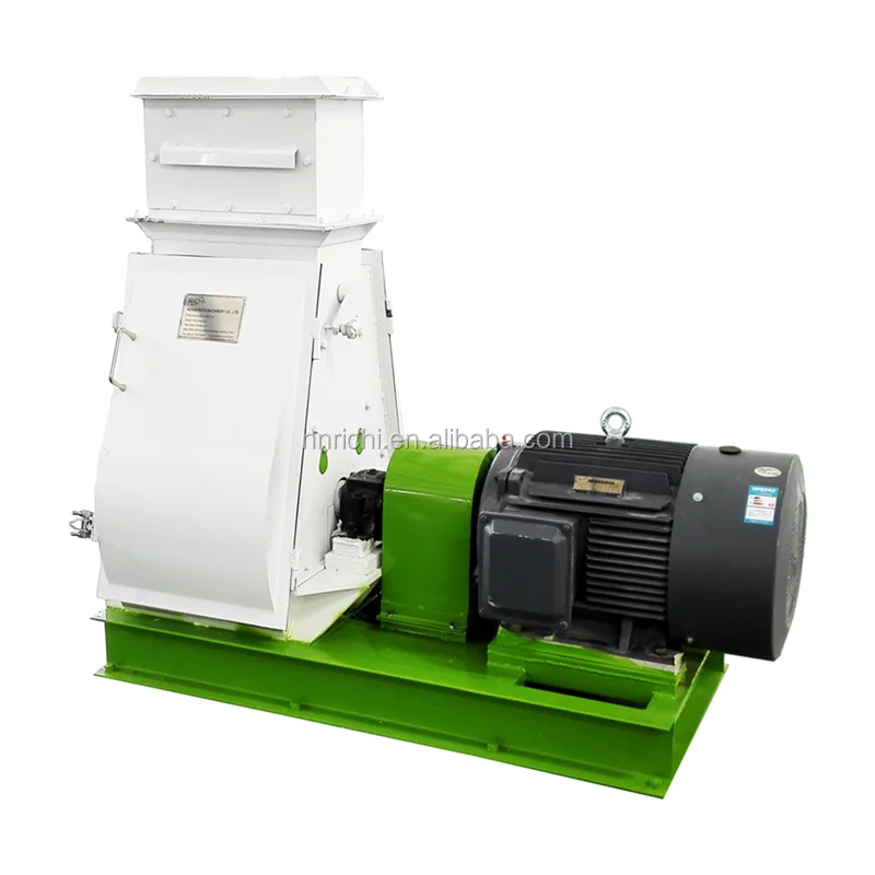 Corn Grinder For Chicken Cattle Feed / Poultry Feed Hammer Mill Price