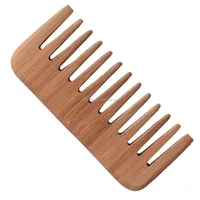 

No Static Bamboo Nature Wooden Hair comb&Beard comb