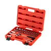 Auto mechanic tools 32pcs 12.5MM Metal 6 -PT Socket Set screwdriver