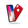 Colorful Phone Case Cover With TPU Black Border , Simple Protective Cell Phone Cover for iPhone X