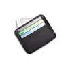 Thin bank credit card holder cow leather rfid blocking slim card wallet