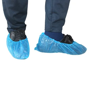 clear plastic shoe covers