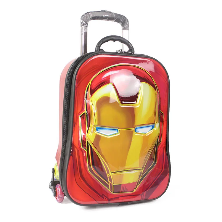 Iron Man Superhero Kid 17'' Laptop School Backpack Crossbody Bag Pencil Case Lot