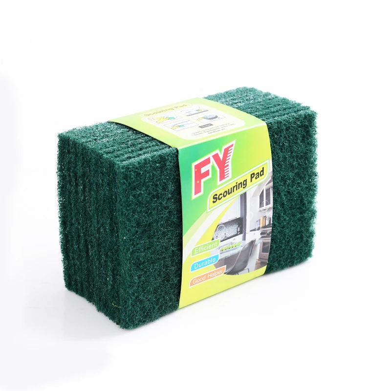 

High Quality Non-Abrasive Cleaning Scouring Pad, Green or any customized colors