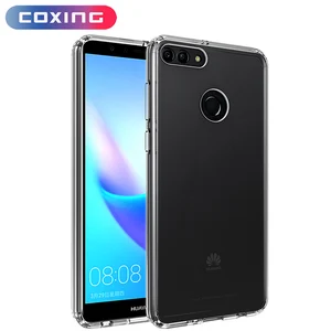 Anti-Knock Cover Acrylic TPU Hybrid Phone Case For Huawei Y9 Mobile Phone Accessories