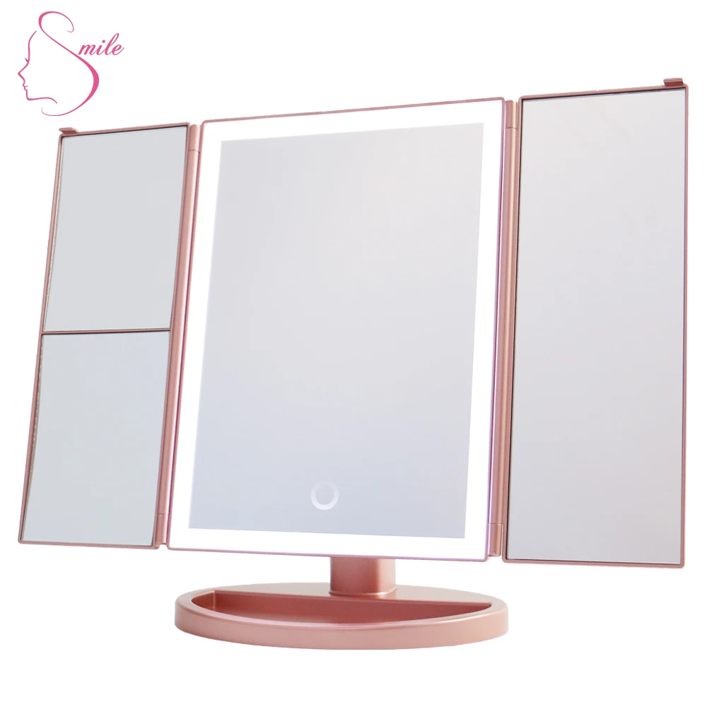 Best Products standing LED Makeup Vanity Mirror With Lights For Sale
