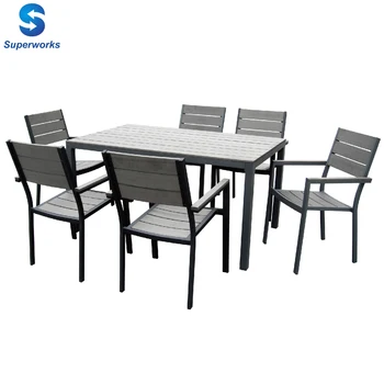 Garden Dining Table And Chair Set Outdoor Metal Furniture - Buy Garden