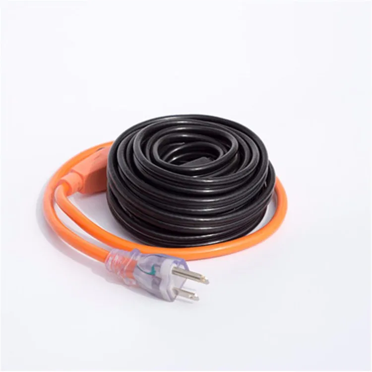 Electrical Heating Cable Antifreezing Cable For Water Pvc Pipe Heat Cable Pipe Defrost Heaters