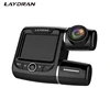 Car black box Front and Reverse Car Camera Outside and Inside Dual Dashboard Camera both lens by 170 degree