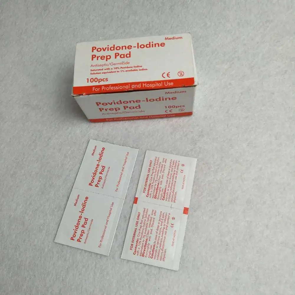 Medline Povidoneiodine Prep Pads Are Saturated With A 10 Povidone