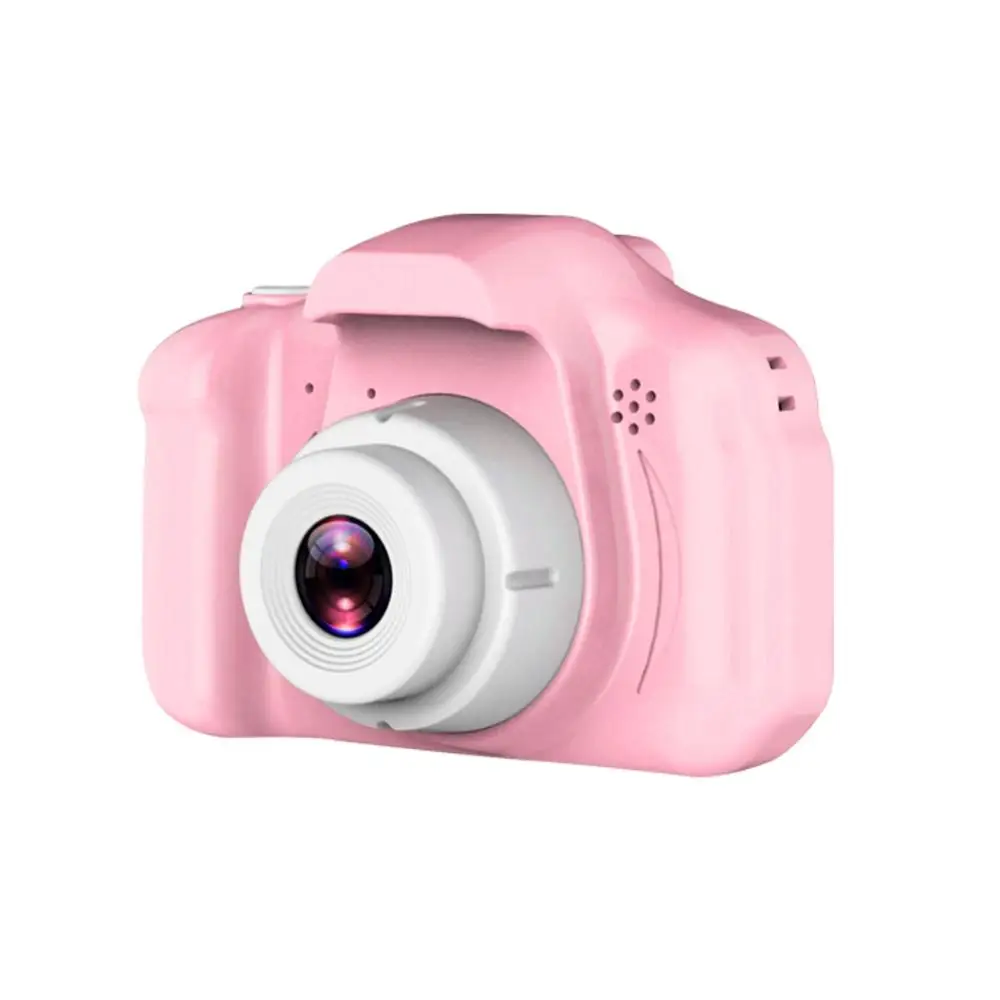 

HOT SALE 2 inch HD screen chargeable mini digital kids children video camera with photos and videos functions, Pink/green/blue