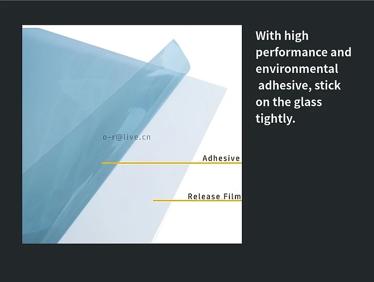 فیلم پنجره ضد لیزر برای دستگاه های برش لیزر فیلم ضد لیزر برای صفحه pC/pmma