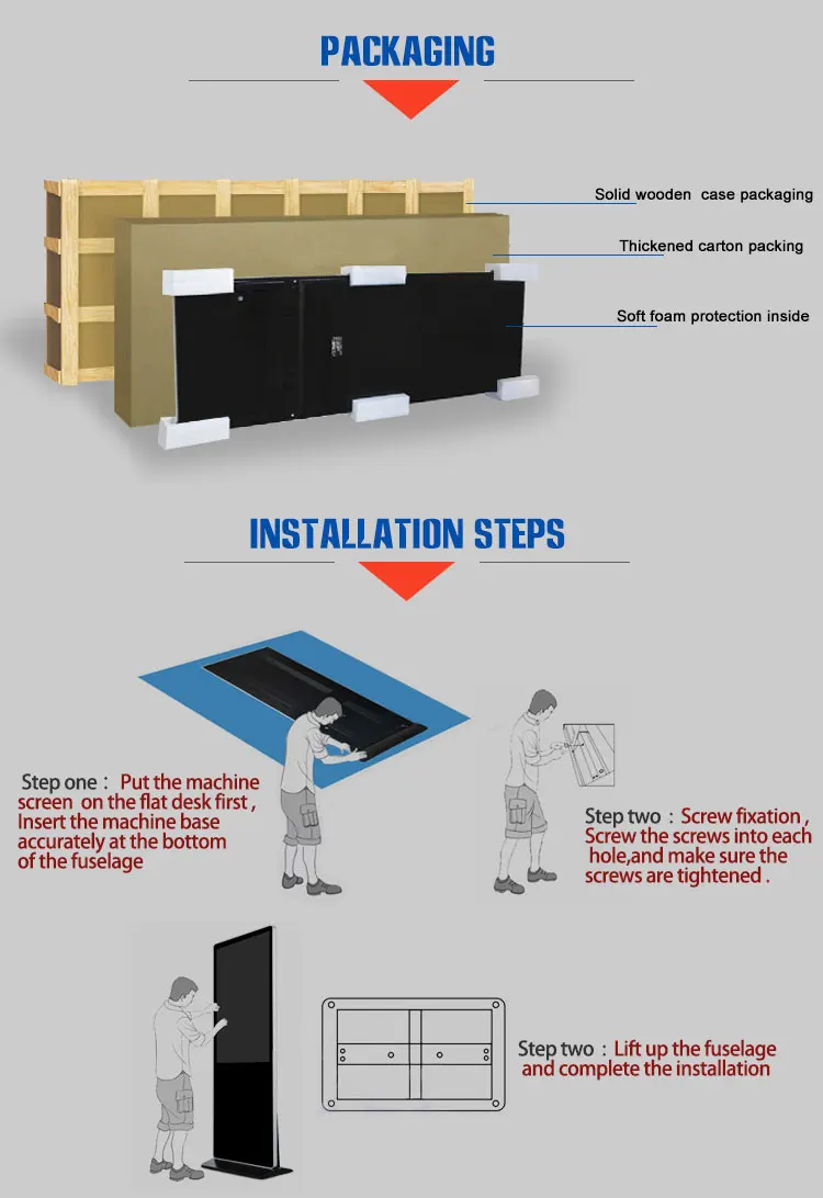 Dual screen windows version 22inch 270 degree 3D holographic display with white base