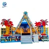 good packaging Mini Pirate Ship with led lights ride