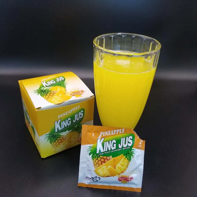 
King Jus instant soft drink powder 