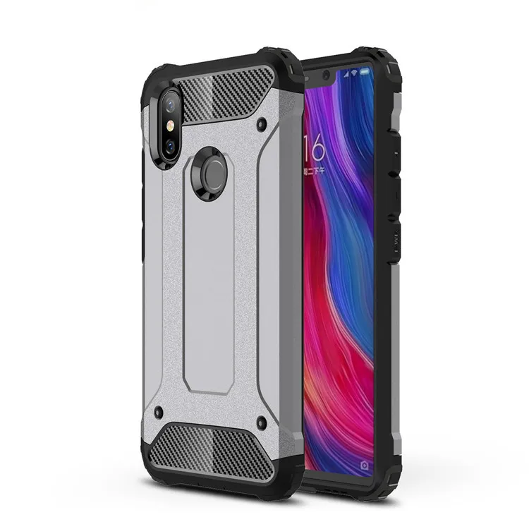 

Armor PC TPU hybrid phone cover for Xiaomi mi 8 se case, 10colors