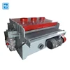 Woodworking multi rip saw cutting photo frame to equal pieces