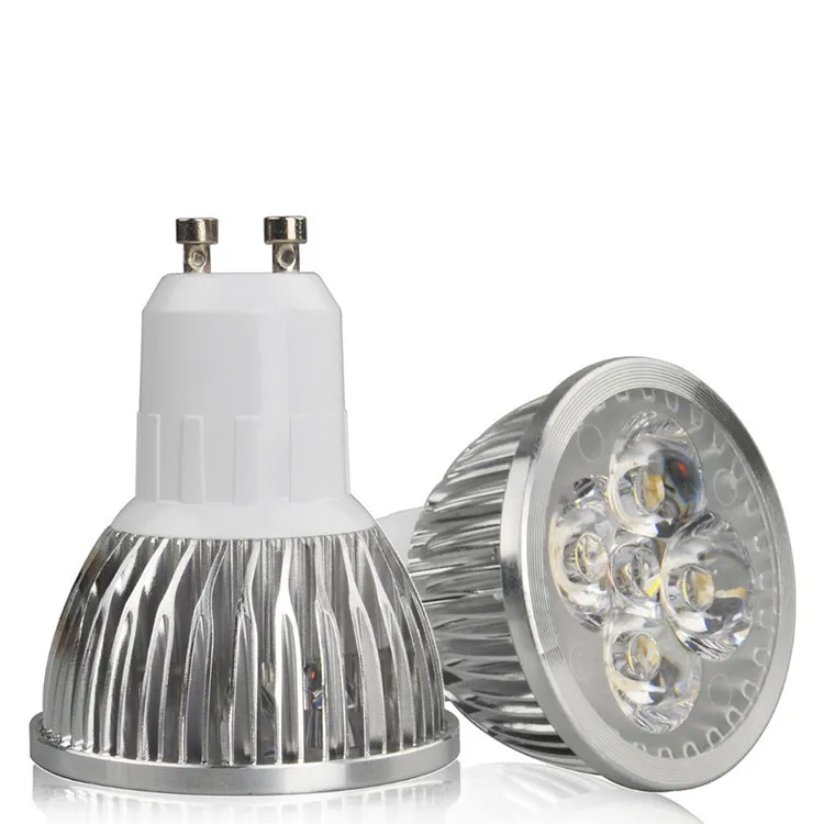 AC240V Dimmable high brightness 400lm 4w gu10 led spotlight