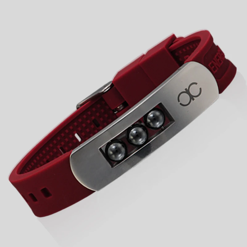 

Hot Sale 4 in 1 Energy Power Rubber Silicone Bracelet, N/a