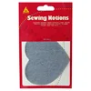 Heart shape iron-on patches for jeans /toy DIY use