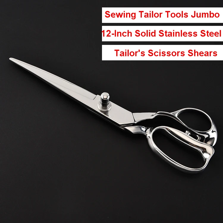 12" Professional Germany Stainless Steel Tailor Scissors Fabric Sewing