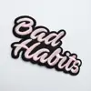 wholesale custom High Quality Durable custom embroidery patch Pin For Jeans