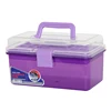 Medium Size Plastic Storage Box With Trays For School