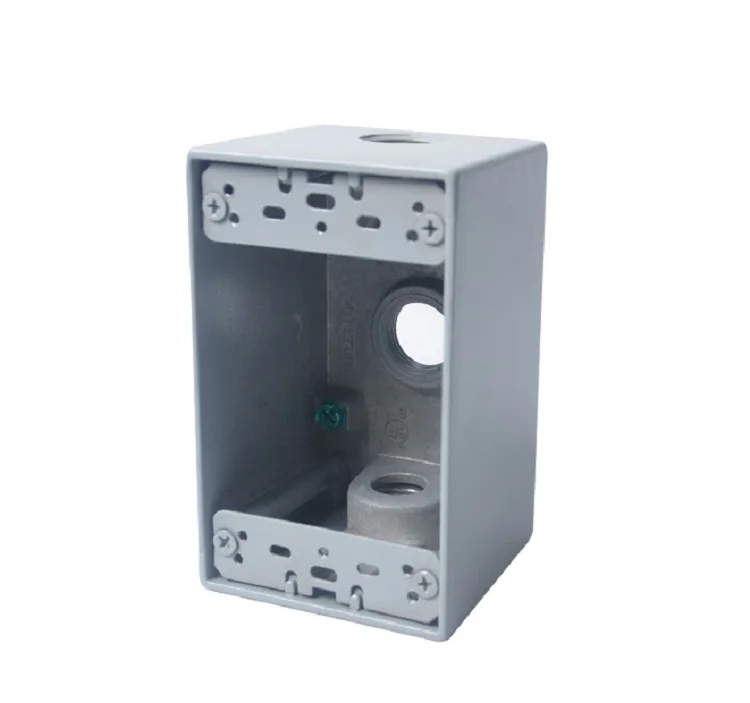 Shanghai Linsky Weatherproof Outlet Box 1gang Deep Outlet Box 3 Holes