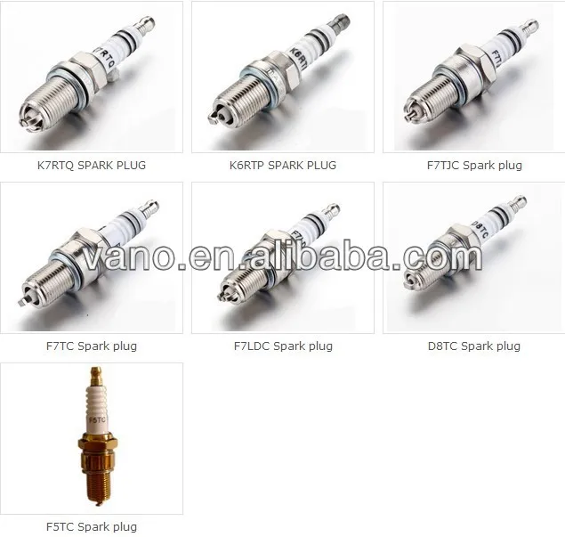 Hot selling A7TC B8RTC D7 D8TC Motorcycle Spark Plug